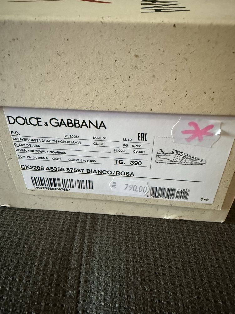 Чисто нови маратонки Dolce & Gabanna
