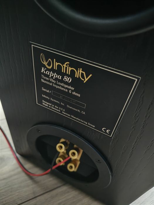 Set boxe Infinity – Kappa 80 + BU-80 + 4x Alpha 10 – stare impecabila