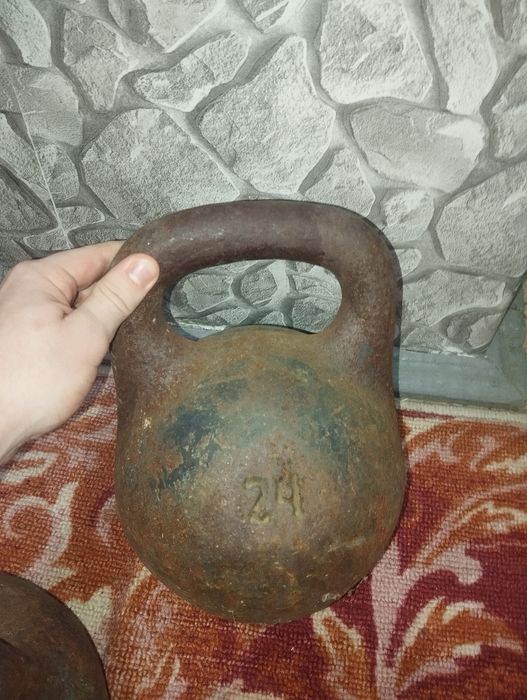Гиря 24кг советская