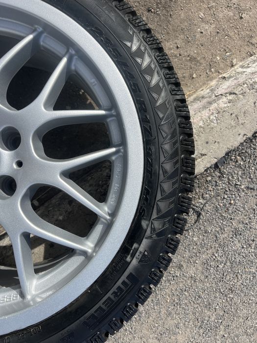 Диски с резиной  bbs 5 112 r17