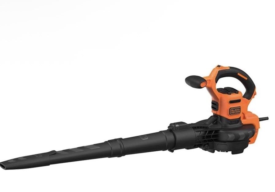Aspirator și suflantă electrică pentru frunze Black+Decker 3 în 1