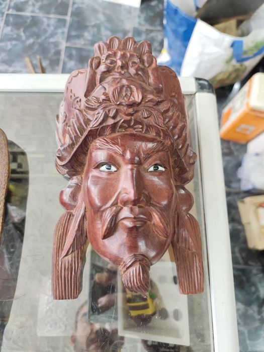 Лот дървени маски четири броя