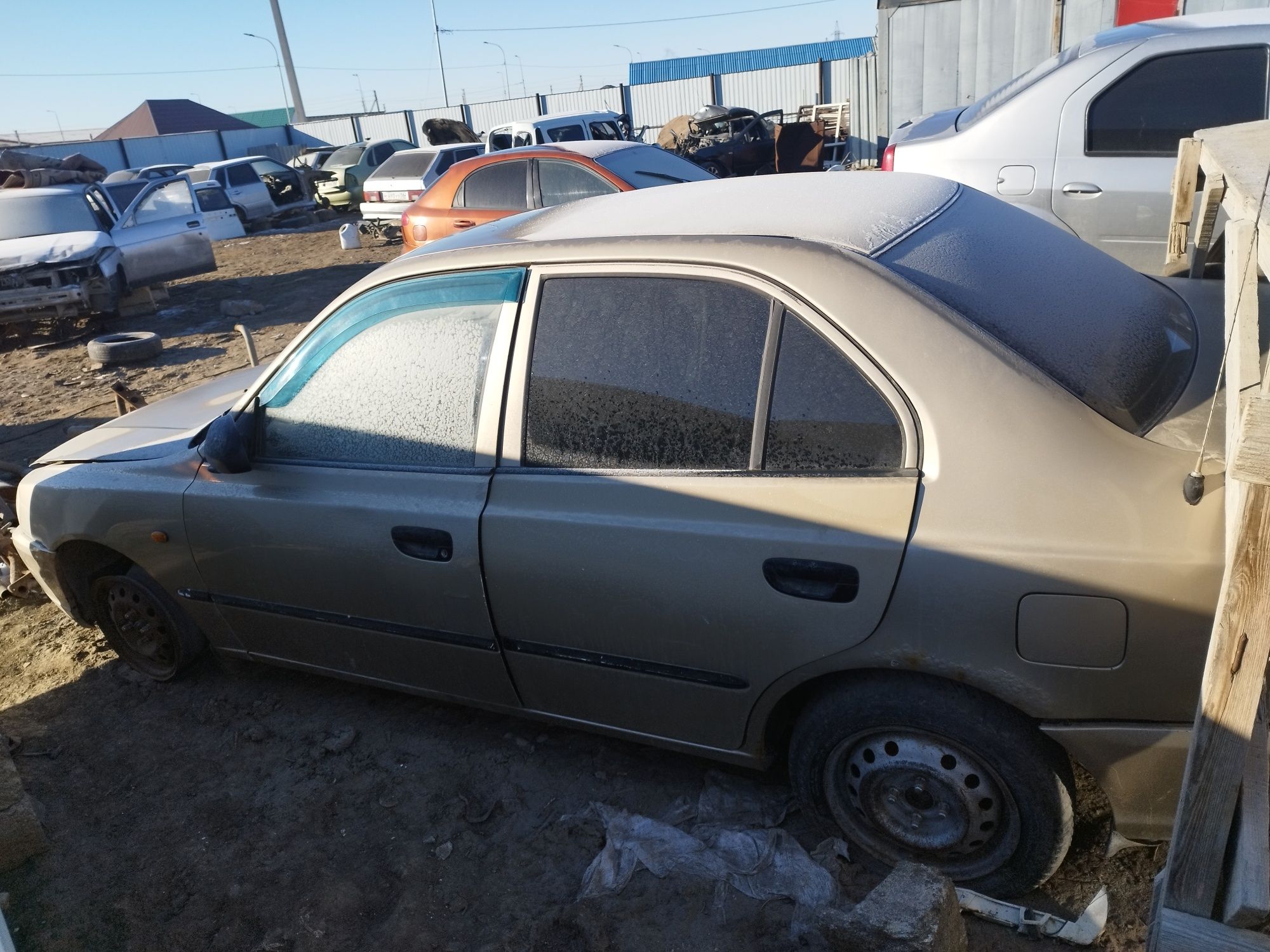 Хюндай акцент 2007 по запчастям, hyundai accent