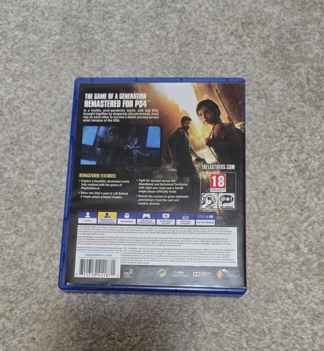 The Last Of Us PS4