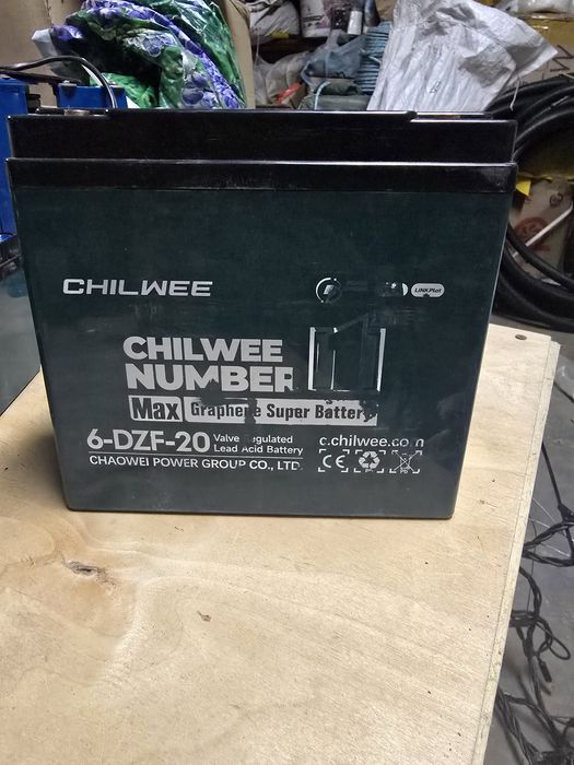 Аккумуляторы на 12v-20 Аh