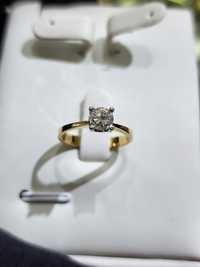Продам золотое кольцо с Якутским бриллиантом в 0.75 карат