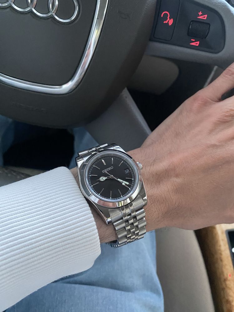 Seiko alpinist modat. NH35 automatic. Safir