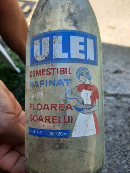 sticle vechi de colecție