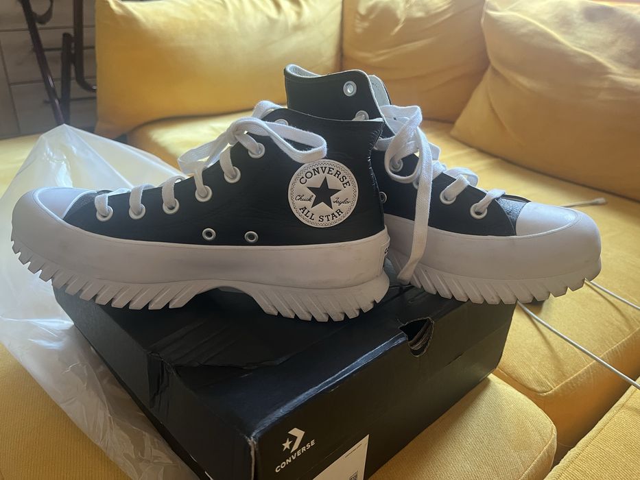 Кожени спортни обувки Converse