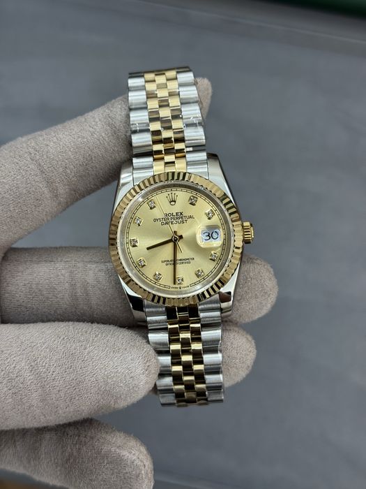 Rolex Date-Just 31/36/41mm Champagne Dial