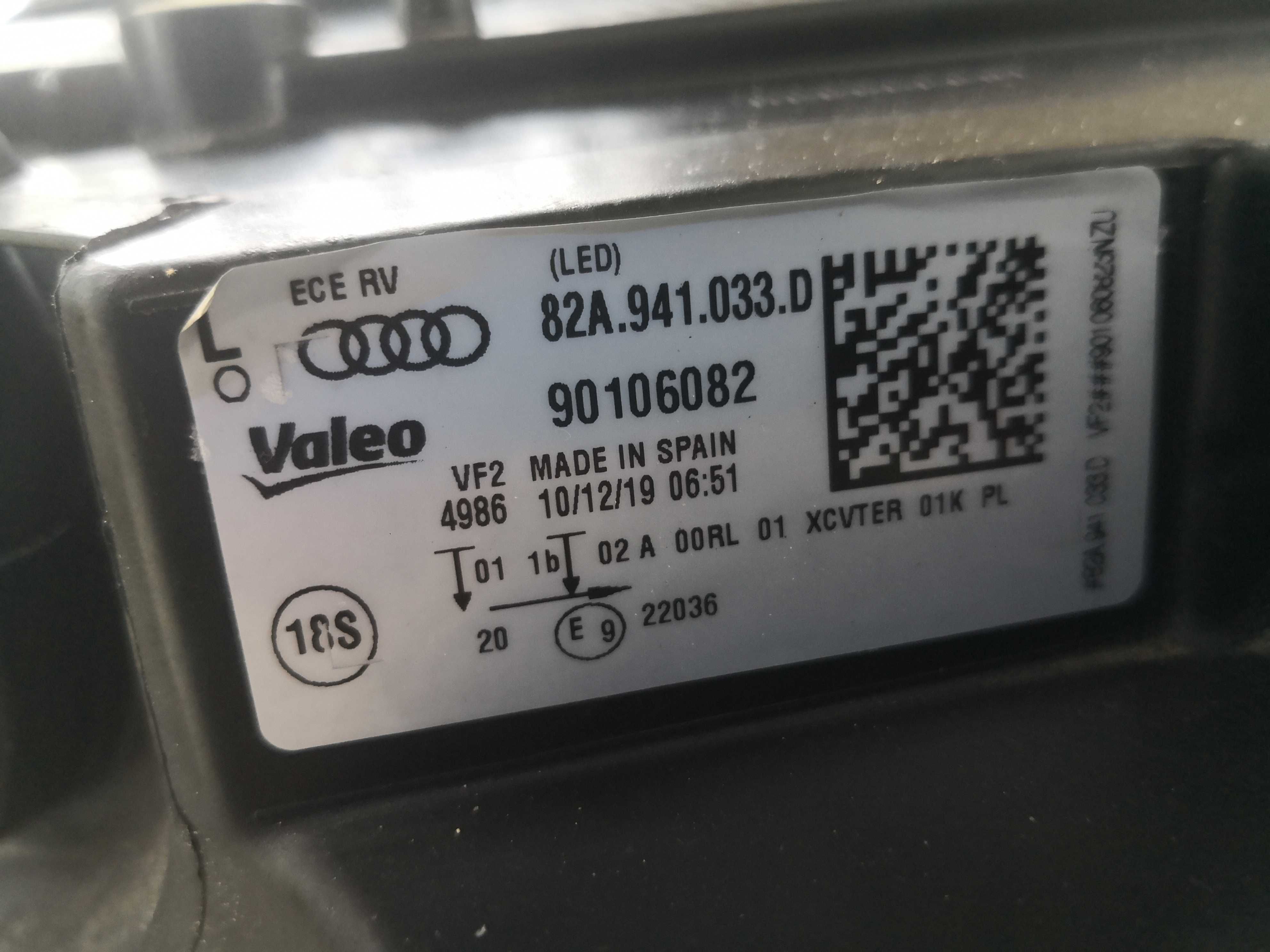 Фарове Audi A1 FULL LED/Фарове Ауди А1/Фар Audi A1 Оригинални