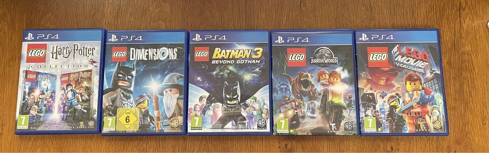 Lego Batman3/Jedi Fallen Order/Call Of Duty Black Ops/Overwatch