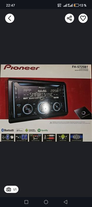 Pioneer 725 bt original