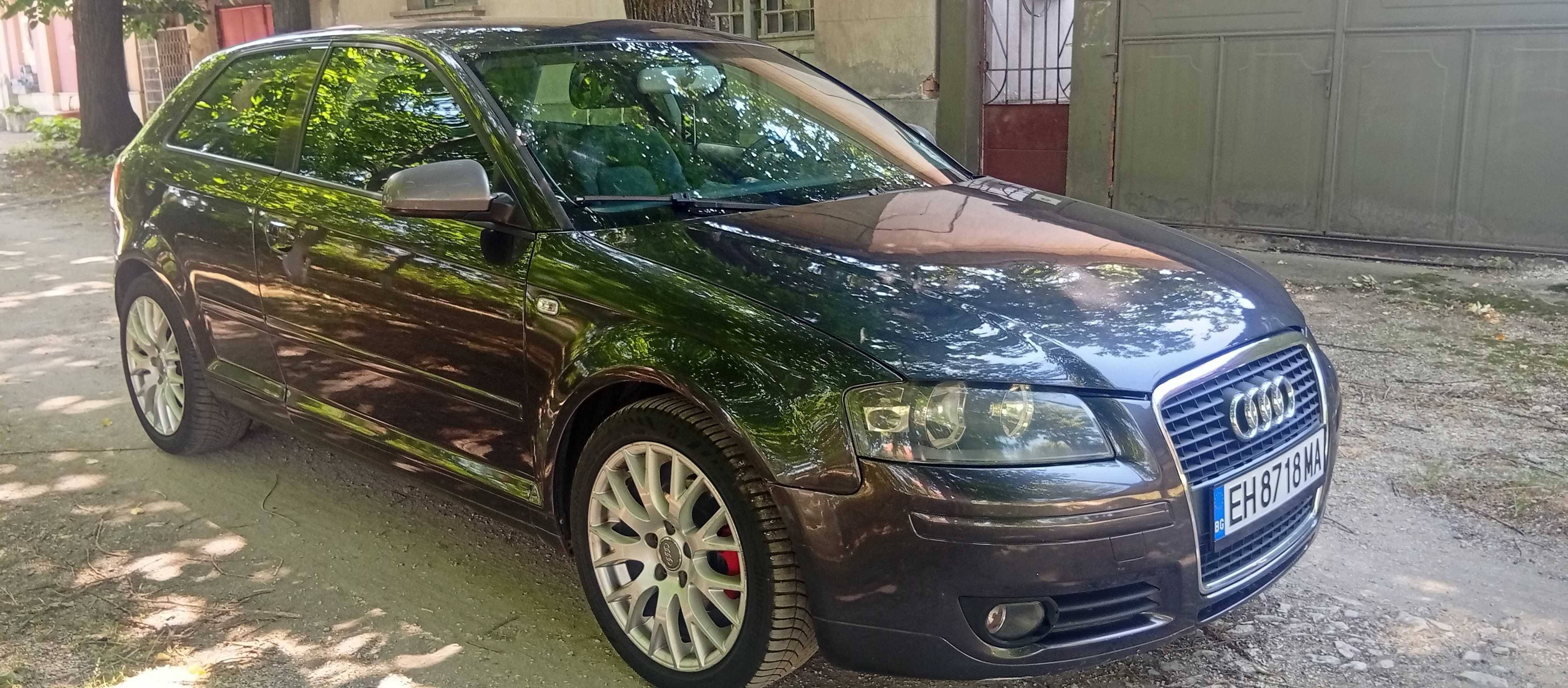 Audi A3 2.0 TDI 2005 , 140 к.с. в запазено състояние, регистрирана