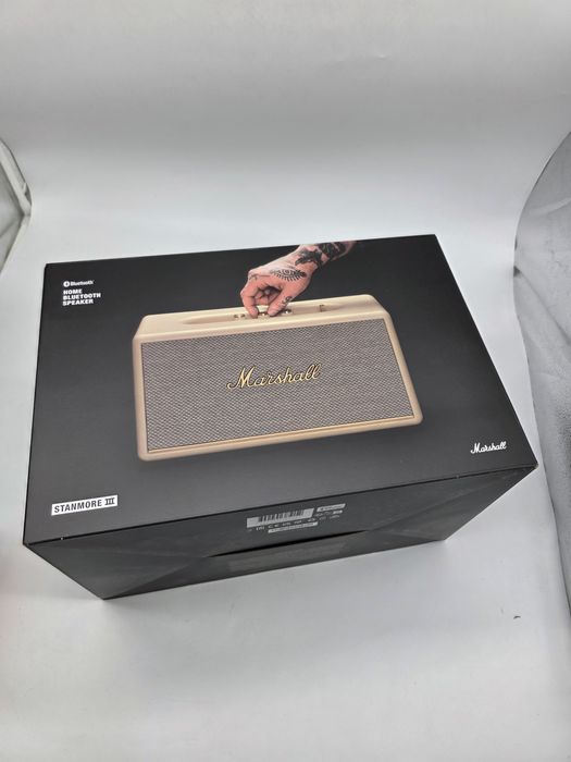 Boxa Bluetooth Marshall Stanmore III, Speaker Cream, SIGILATA