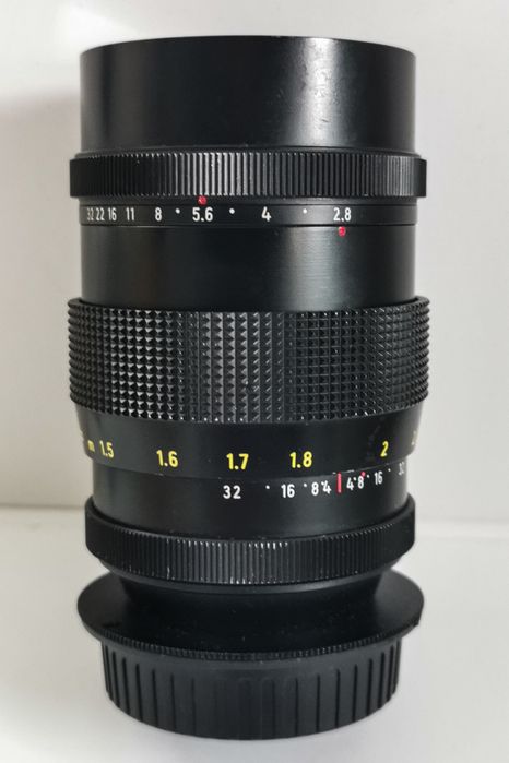 Obiectiv foto manual PENTACON 2.8/135 mm