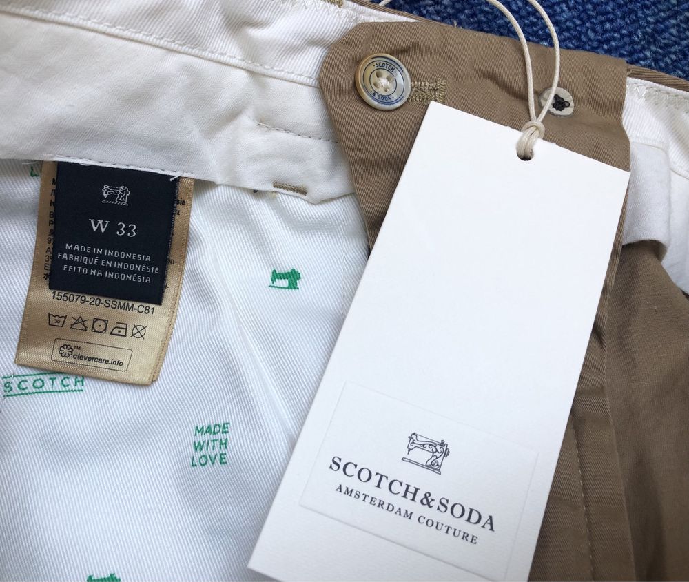 Scotch & Soda Chino Short мъжки къси панталони 30/31/32/33/38