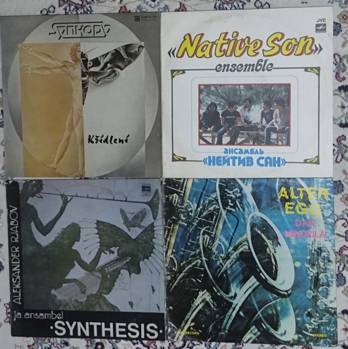 Виниловые  пластинки