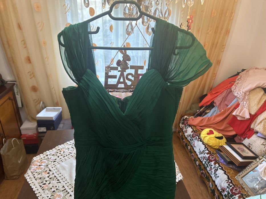 Rochie lunga matase naturala