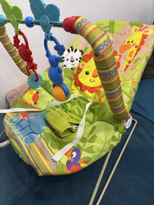Бебешки шезлонг Тропическа гора, Fisher Price