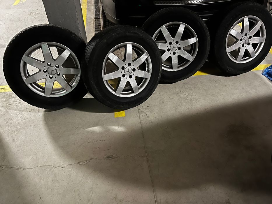 Оригинални джанти Mercedes 17” + зимни гуми 235/65 R17 (София)