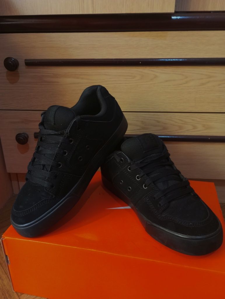 DC Pure Black Shoes