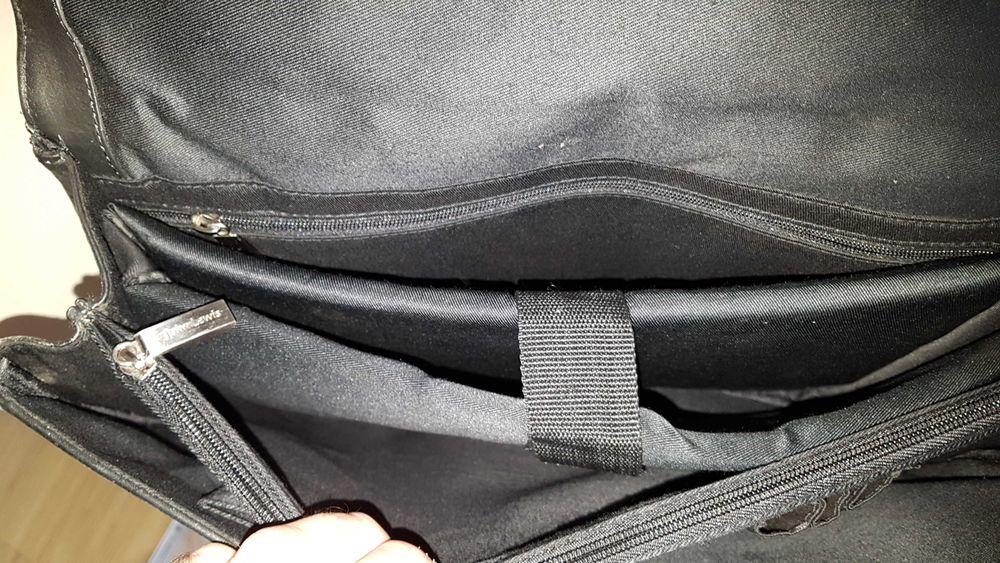 Geanta office laptop piele John Lewis