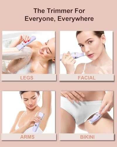 Нов Безжичен дамски тример – за жени косми бикини, крака, подмишници