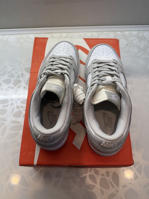Nike Dunk Low Grey Fog Кецове 40 Размер + Кутия