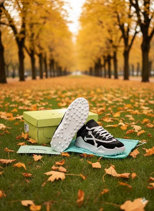 Adidasi OFF White Odsy 1000 Negru - Alb - Cu Cutie - Unisex