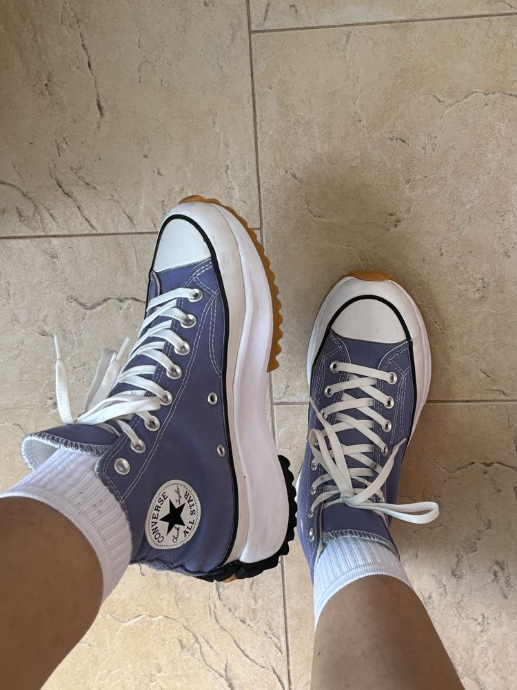 Лилави Converse Run Star Hike