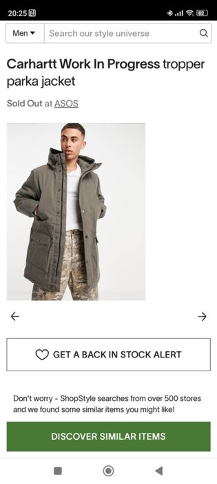 Geaca Parka bărbați Carhartt Wip M
