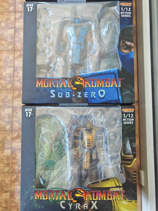 Jucarie / Figurine / Action Figure Mortal Kombat Cyrax Smoke Scorpion