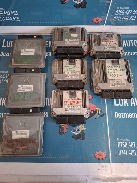 Calculator ECU Motor VW Passat B6 1.9 tdi 2.p tdi 2.0 tfsi BKP BMP BLS