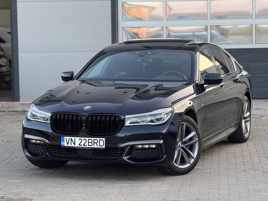 BMW 730XD 2017 265cp Pachet M/Laser/Trapa/Tableta/Racire/Masaj/FULL