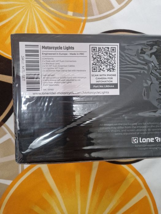 Lone rider Lumini pt motocicleta