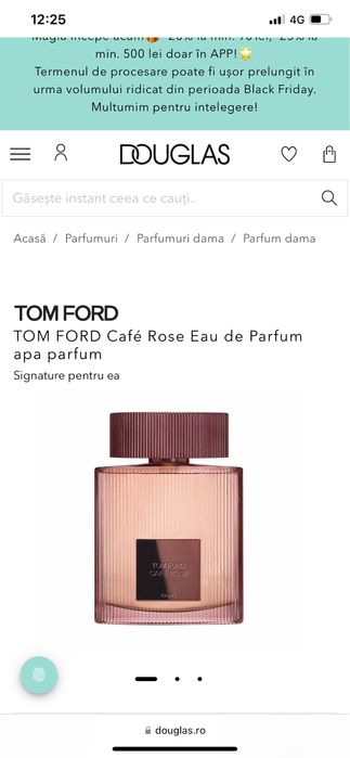 Tom ford parfum cafe rose