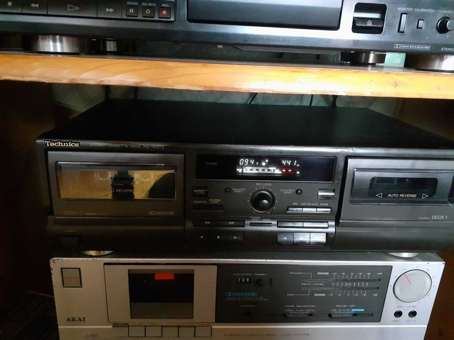 Идеален дек Technics SR-TR 373- Японски двукасетъчен автореверс