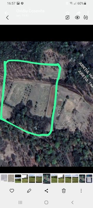 Teren de vânzare 2 hectare 142m² Coșevița jud.Timiș