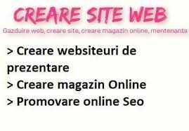 Web Design - Creare siteuri de prezentare - Magazin Online
