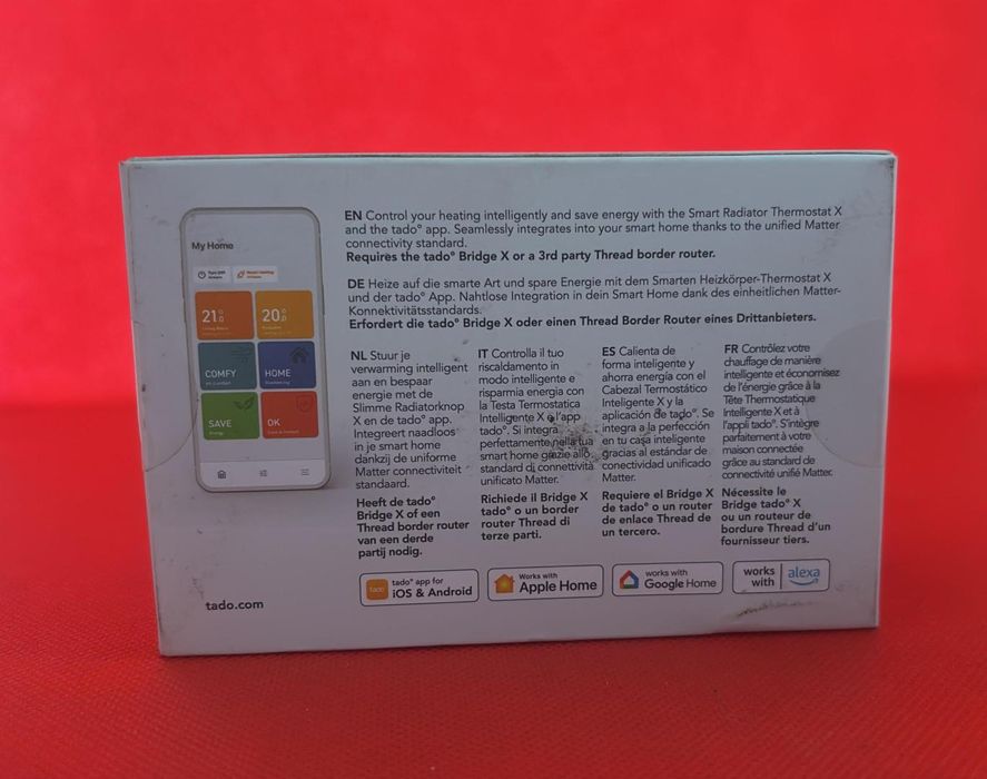 Termostat inteligent tadodeg X pentru calorifere control prin -A-