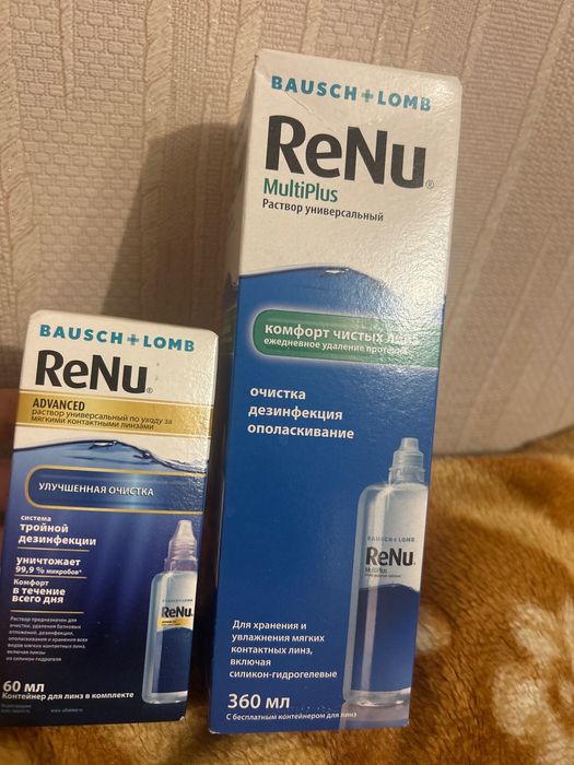 Раствор для линз ReNu