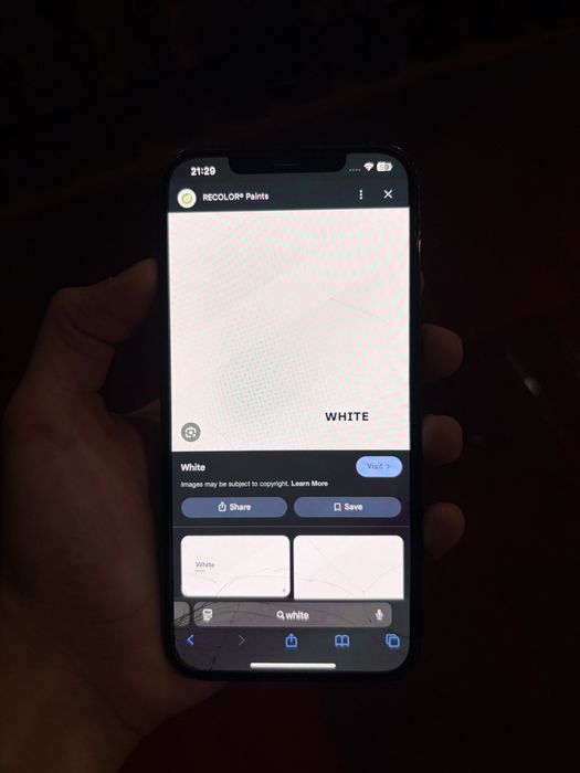 iPhone 12 Pro Max display spate spart