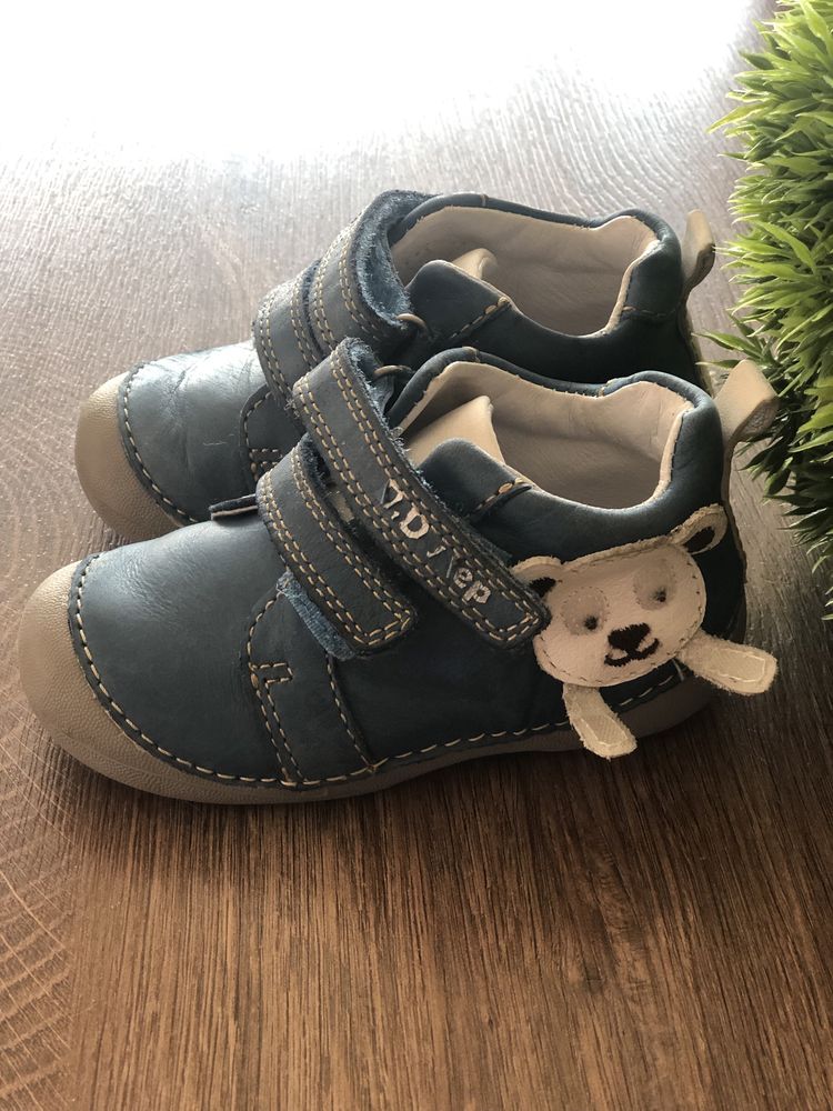 Детски кожени обувки DD step