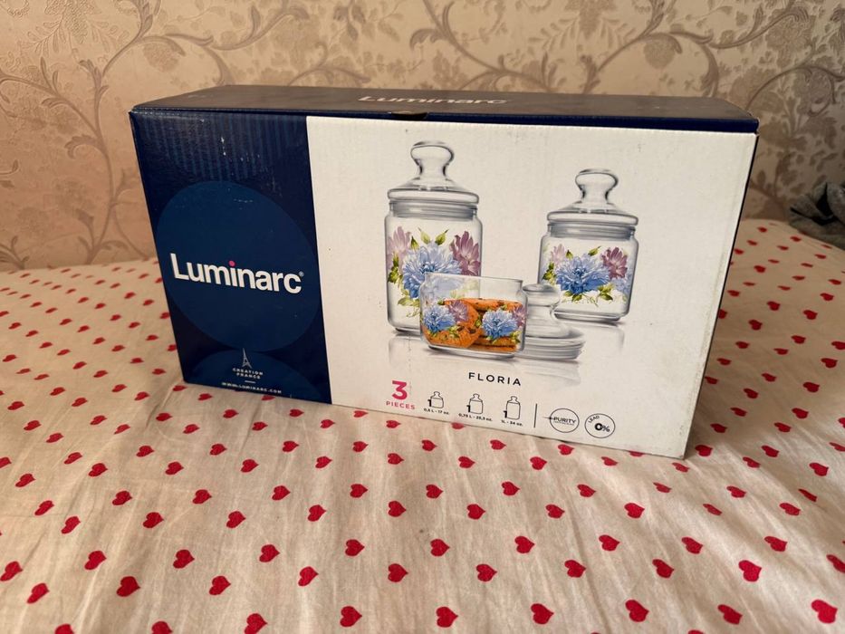 Стеклянные баночки