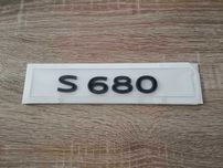 черен надпис нов стил Mercedes Benz S 680 W223