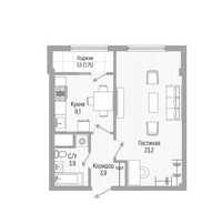 ЖК Koh-Ota 1-комнатная квартира с КАДАСТРОМ 42м2 срочная продажа!!!
