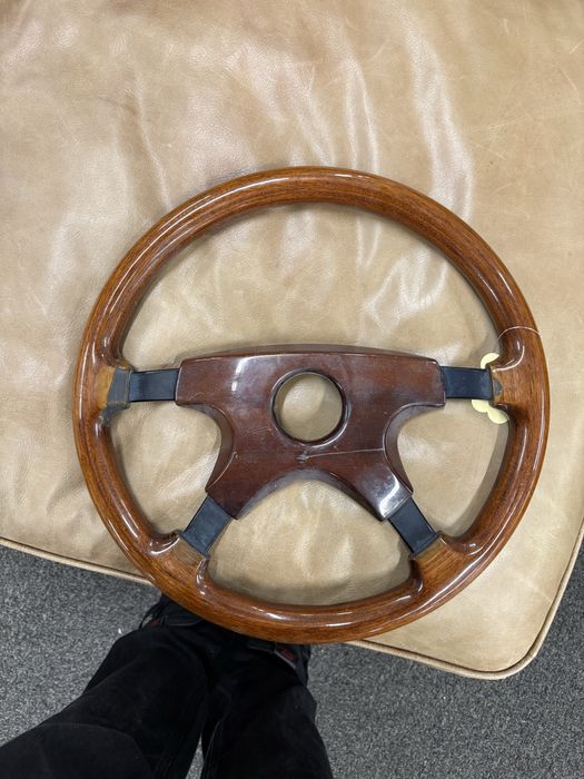 Ретро дървен волан MADE IN ITALY