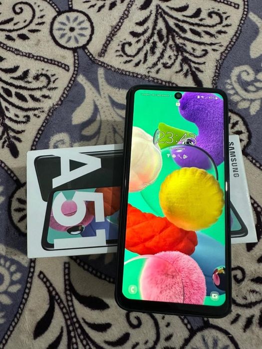 самсунг А51 64гб жагдайы керемет документ бари тугел защита чехолновый