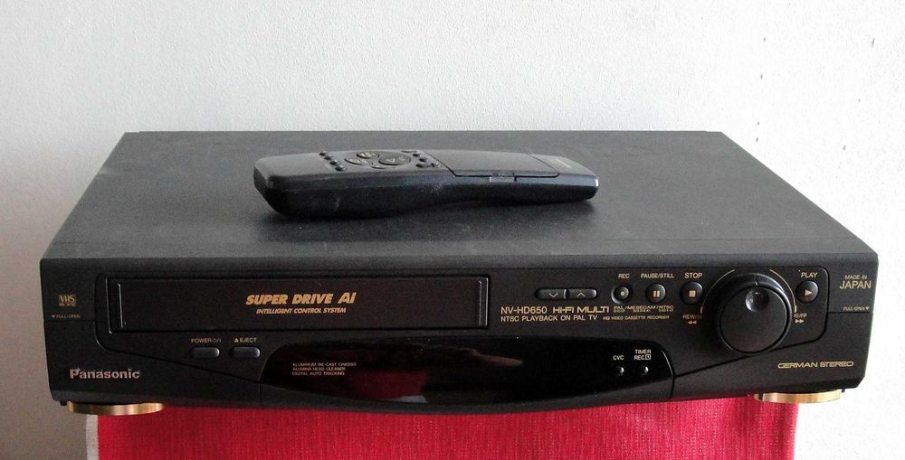 Videorecorder VHS Panasonic NV-HD650 Hi-Fi stereo